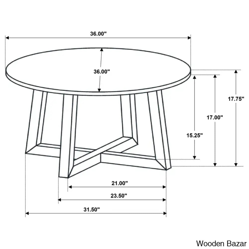 Jeannetey Coffee And Center Table