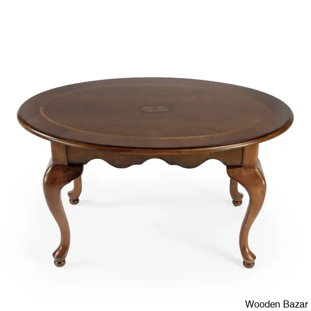 Jeradn Single Coffee And Center Table Olive Burn