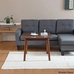 Jereney Solid Wood Square Coffee And Center Table