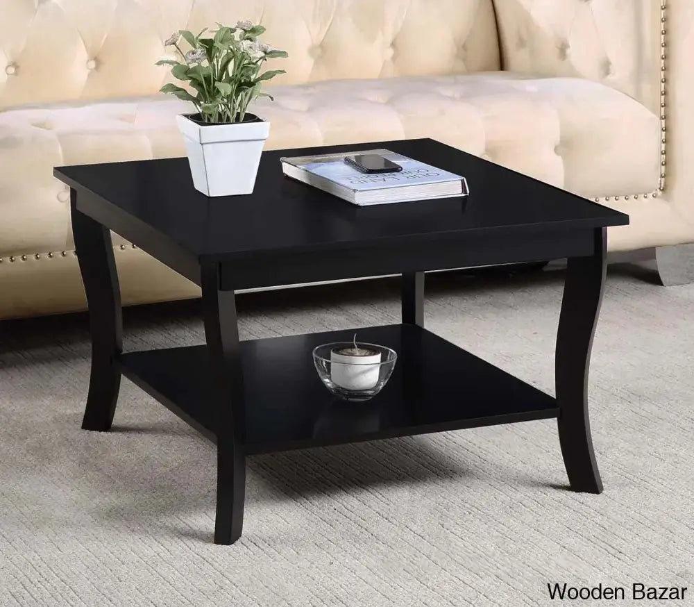 Jeriome Coffee Table With Shelf And Center