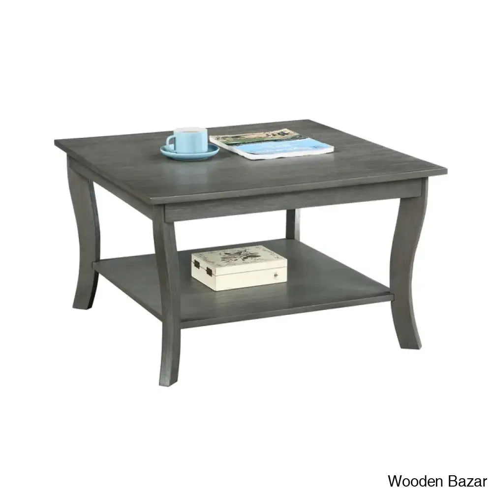 Jeriome Coffee Table With Shelf And Center