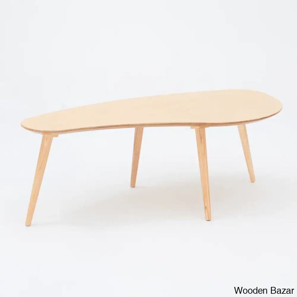 Jhaniyan Solid Wood Coffee And Center Table