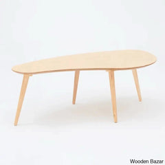 Jhaniyan Solid Wood Coffee And Center Table