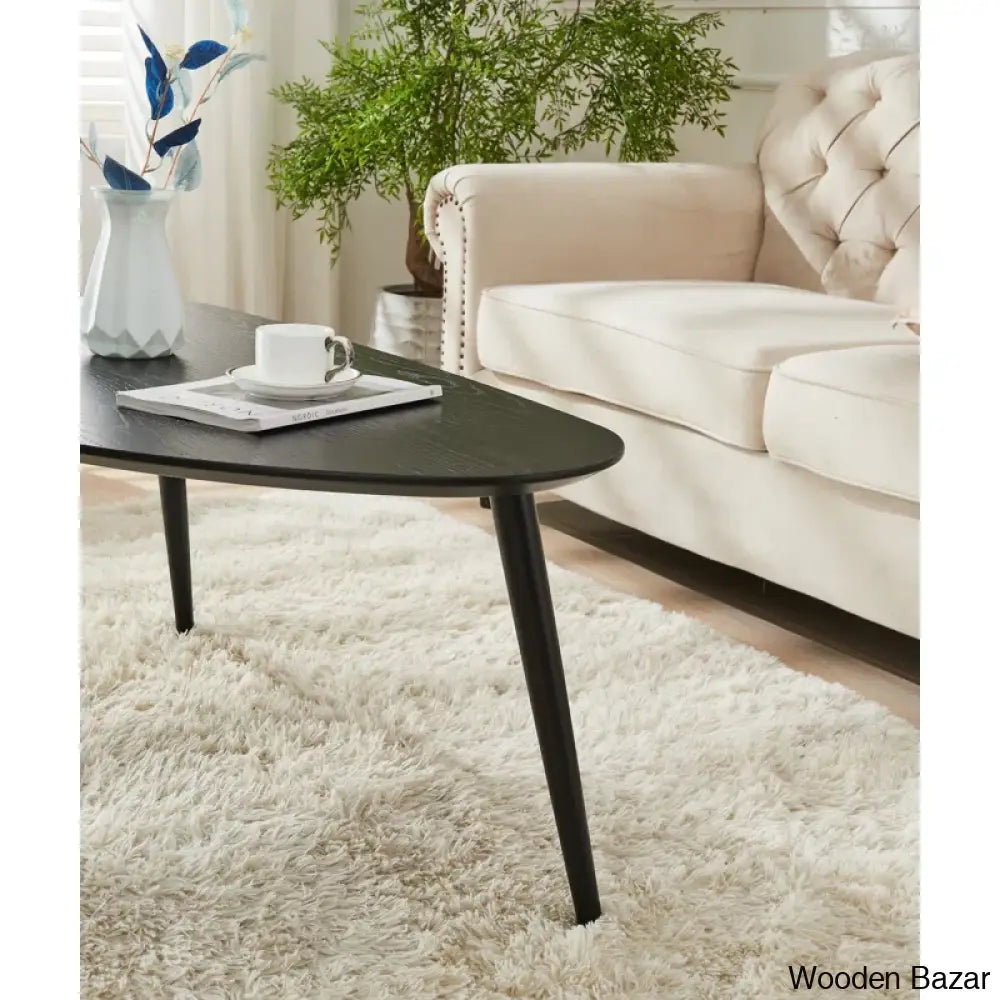 Jhaniyan Solid Wood Coffee And Center Table