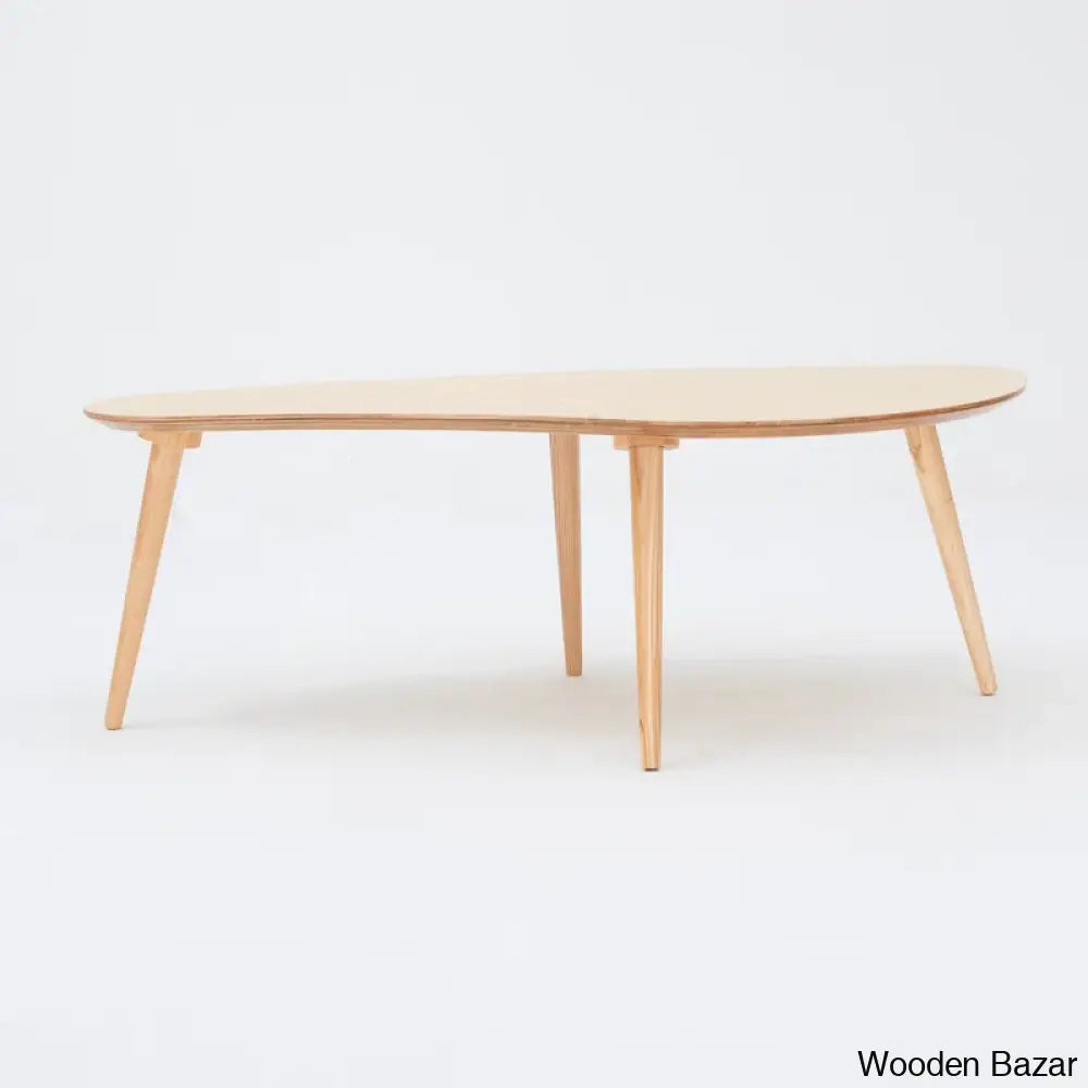 Jhaniyan Solid Wood Coffee And Center Table