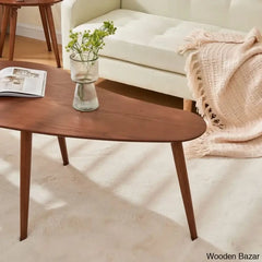 Jhaniyan Solid Wood Coffee And Center Table