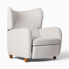 Wipick Wing Recliner - Wooden bazar
