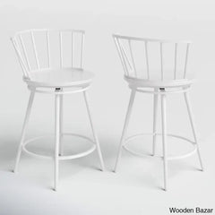 Johannas Swivel 24’’ Counter And Bar Stool (Set Of 2)