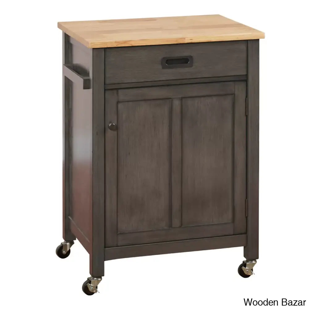 Jonesville Kitchen Cart Trolley Cart Cabinet Kitchen Island With Storage