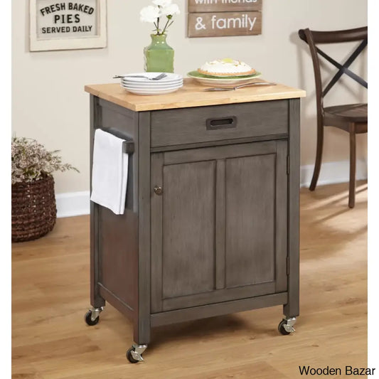 Jonesville Kitchen Cart Trolley Cart Cabinet Kitchen Island With Storage