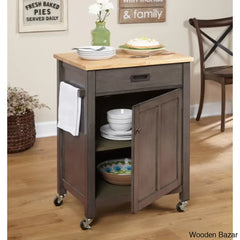 Jonesville Kitchen Cart Trolley Cart Cabinet Kitchen Island With Storage