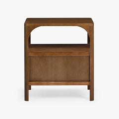 Debitor Wooden Bedside Table - Wooden Bazar