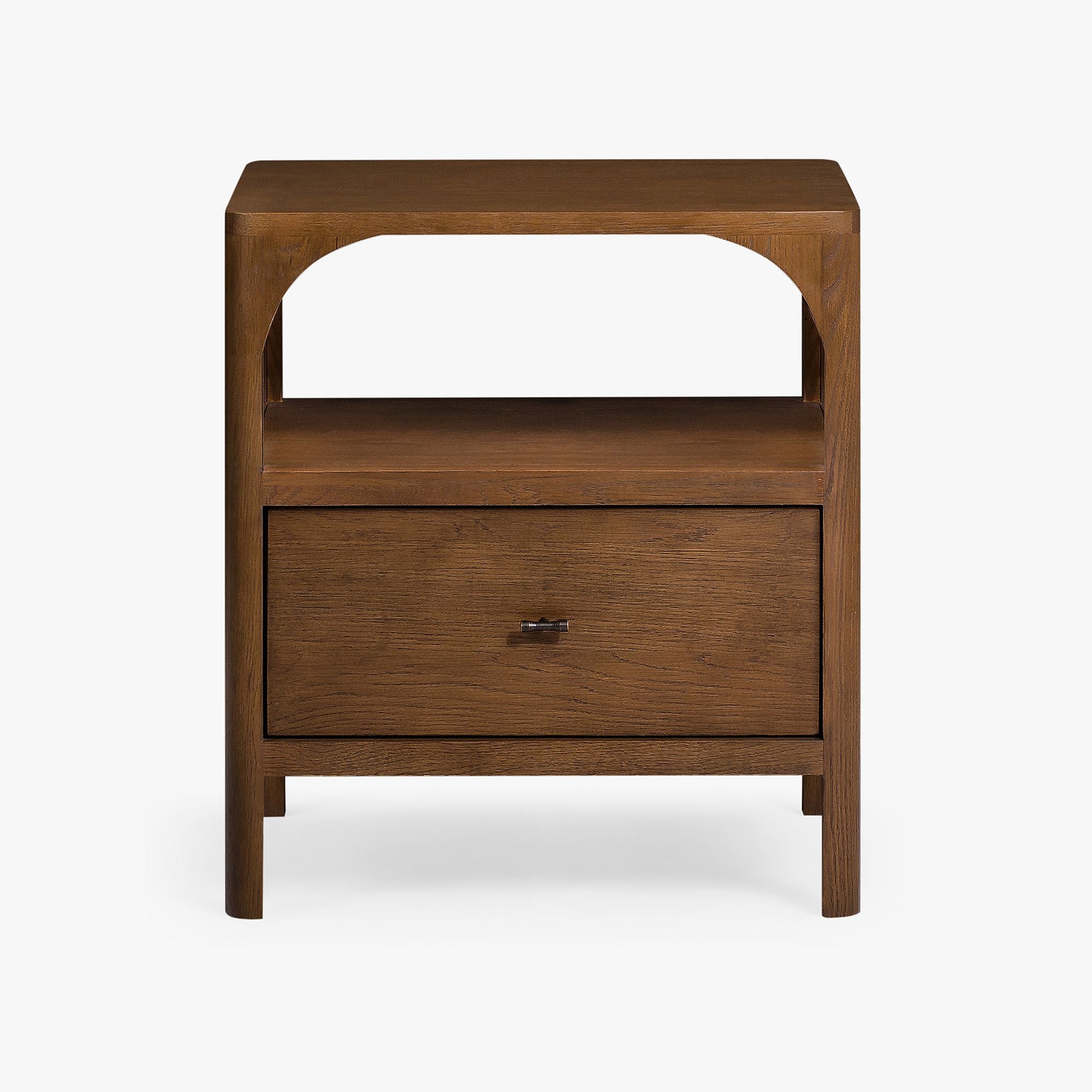 Debitor Wooden Bedside Table - Wooden Bazar