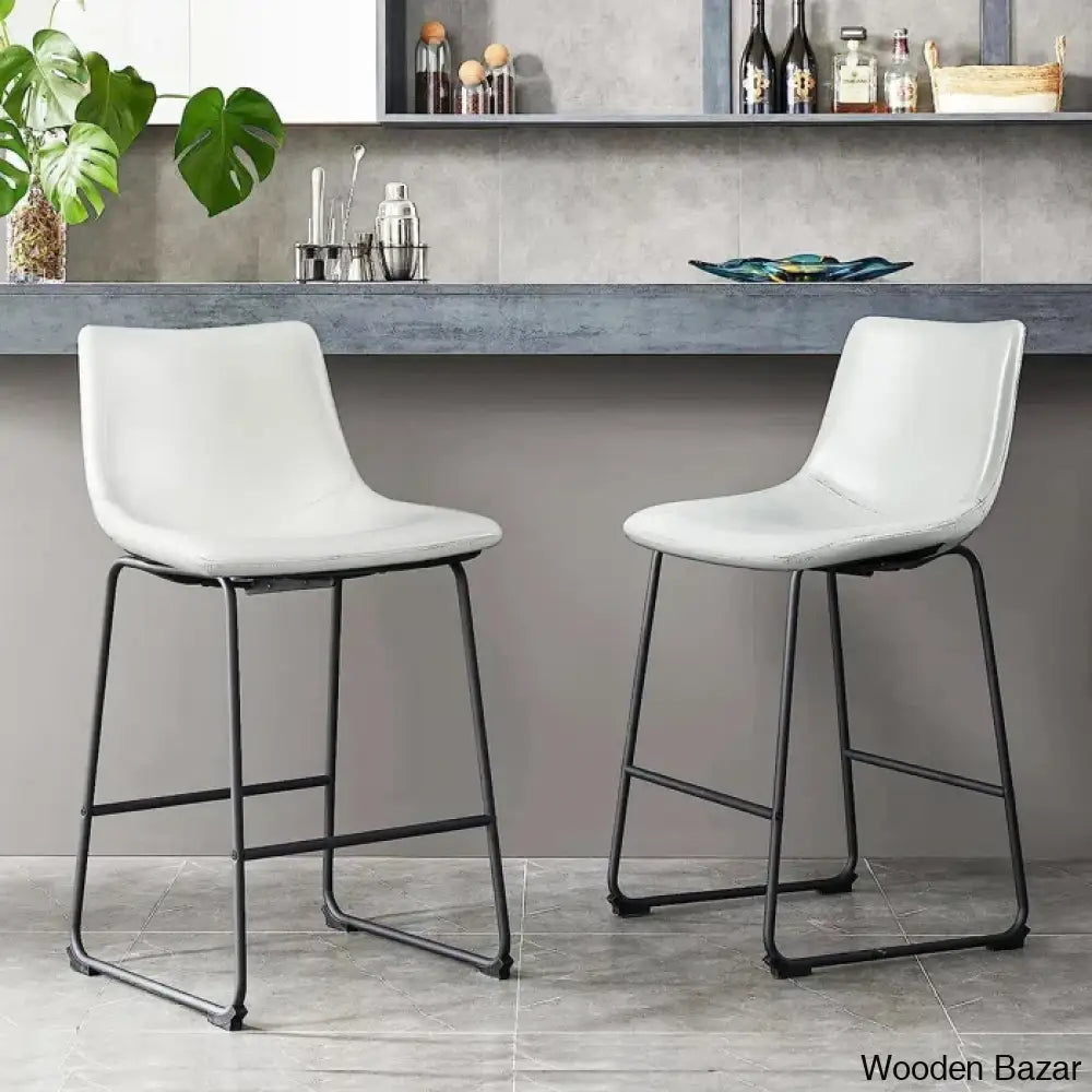 Julienno Swivel Bar & Counter Stool (Set Of 2)