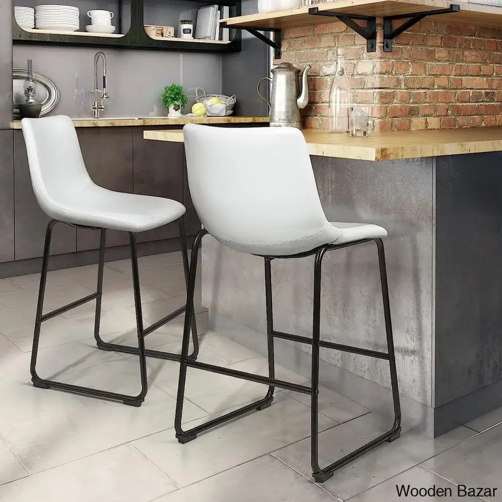 Julienno Swivel Bar & Counter Stool (Set Of 2)