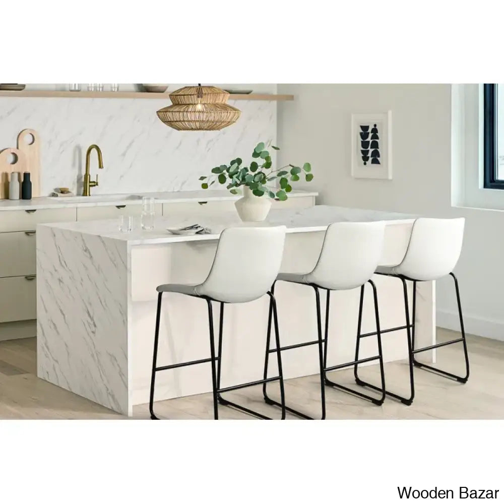 Julienno Swivel Bar & Counter Stool (Set Of 2)