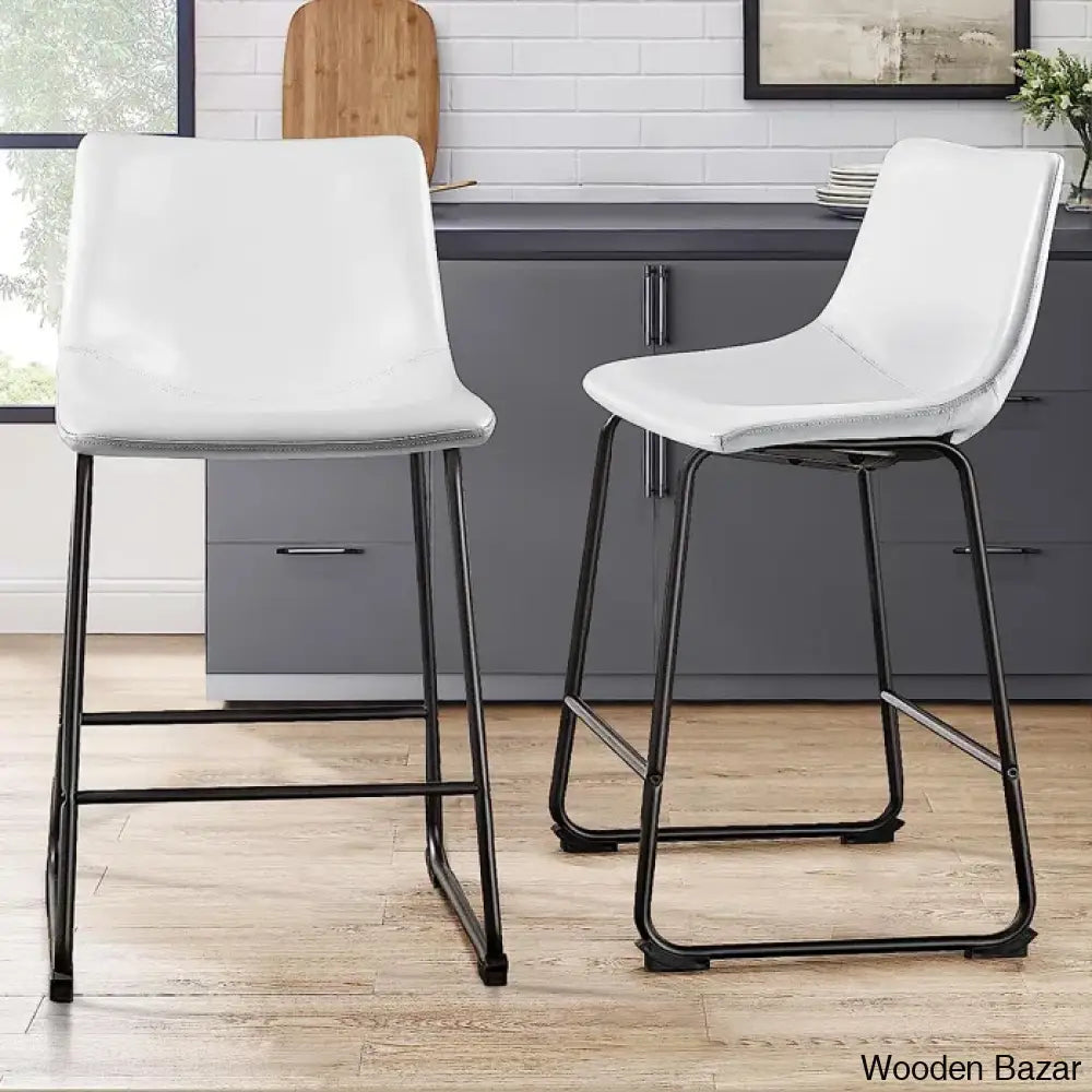 Julienno Swivel Bar & Counter Stool (Set Of 2)