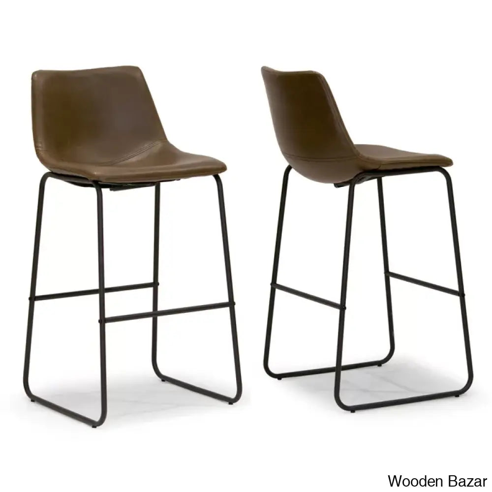 Julienno Swivel Bar & Counter Stool (Set Of 2)