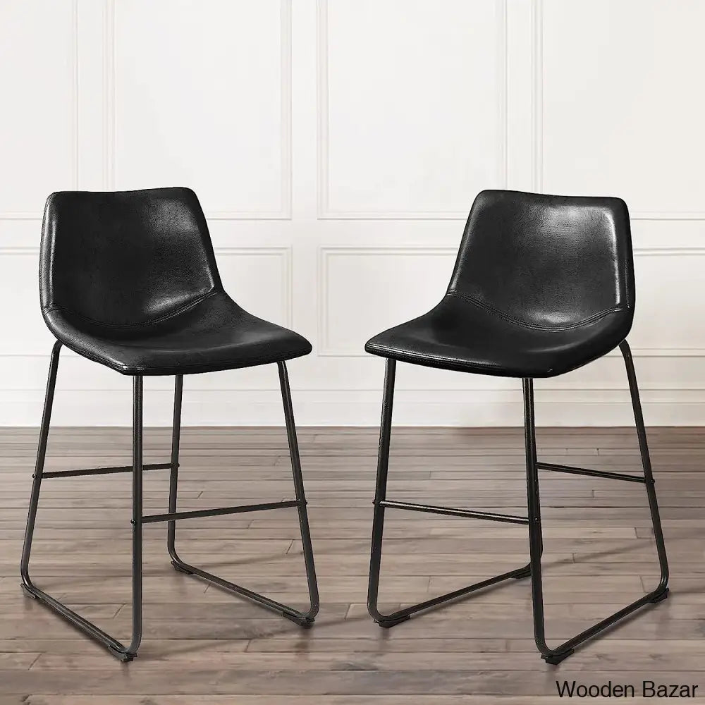 Julienno Swivel Bar & Counter Stool (Set Of 2)