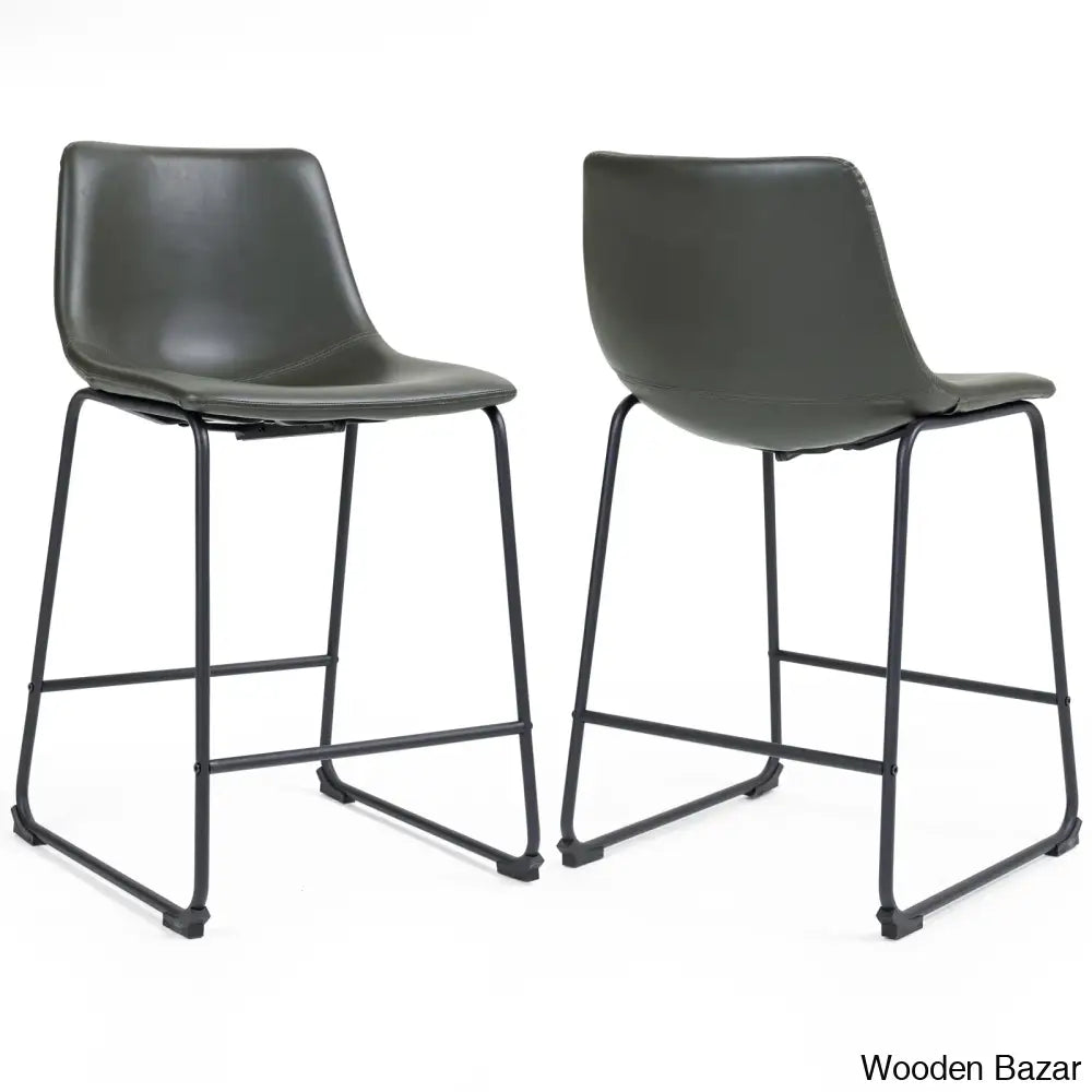 Julienno Swivel Bar & Counter Stool (Set Of 2)