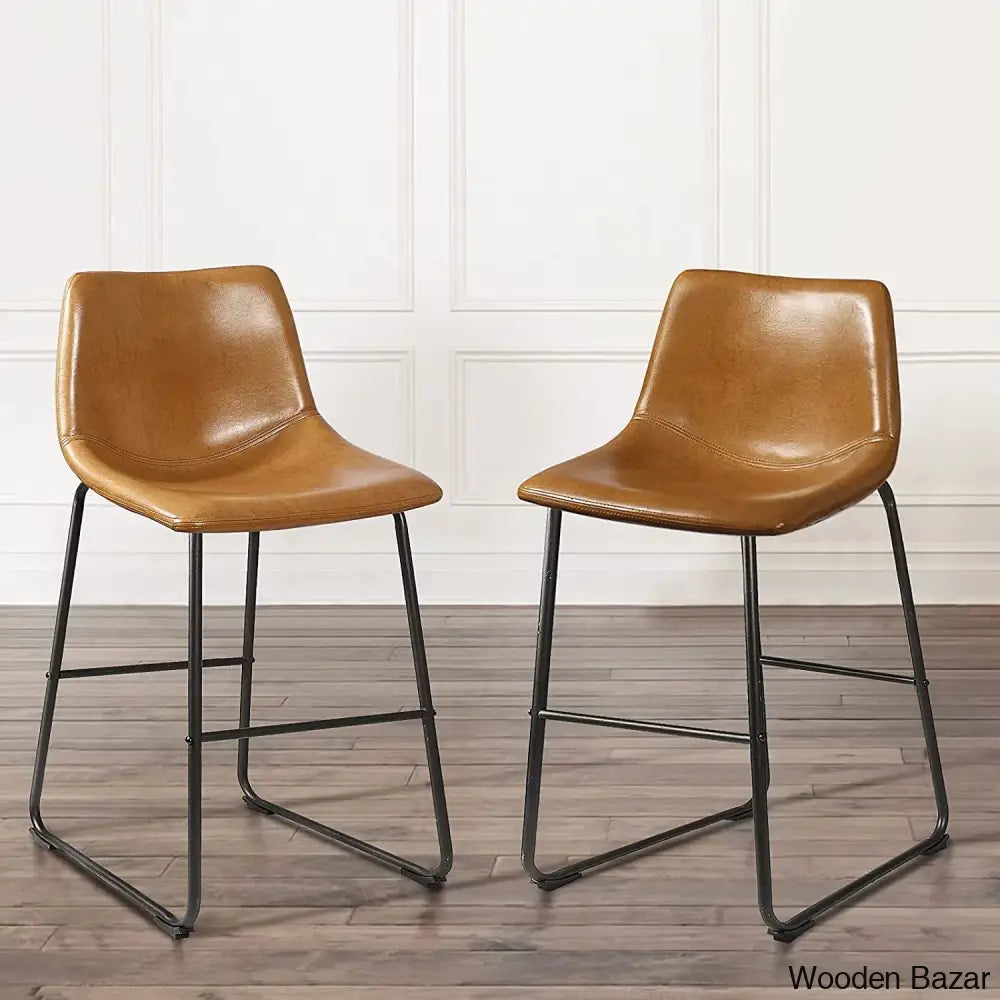 Julienno Swivel Bar & Counter Stool (Set Of 2)