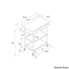 Kane Metal Kitchen Cart Trolley Cart Cabinet Kitchen Island With Storage