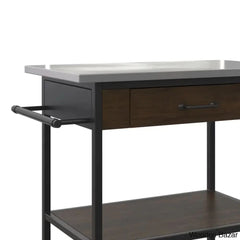 Kane Metal Kitchen Cart Trolley Cart Cabinet Kitchen Island With Storage