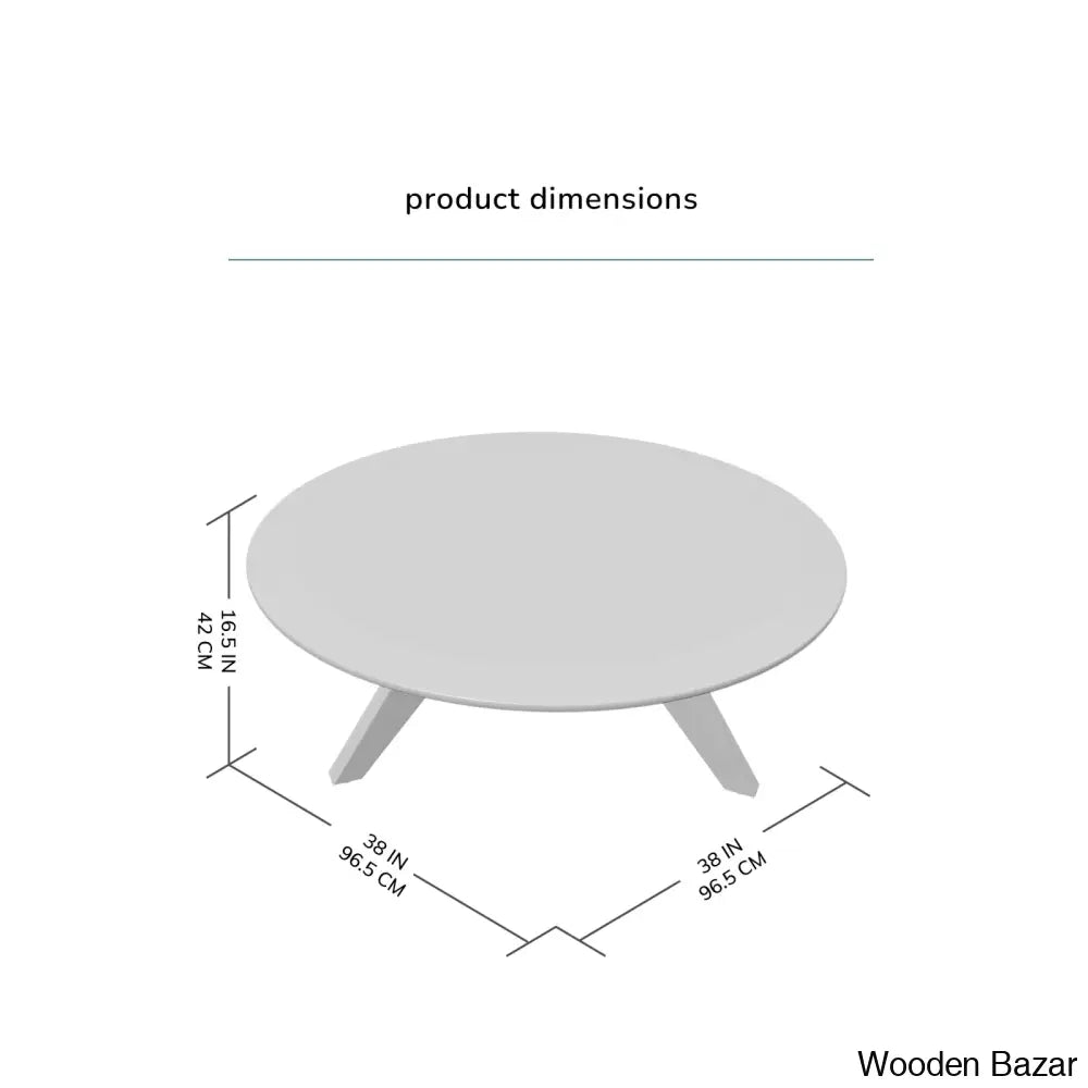 Kayseeb Solid Wood Single Coffee And Center Table