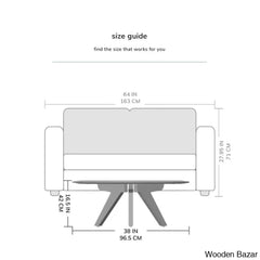 Kayseeb Solid Wood Single Coffee And Center Table