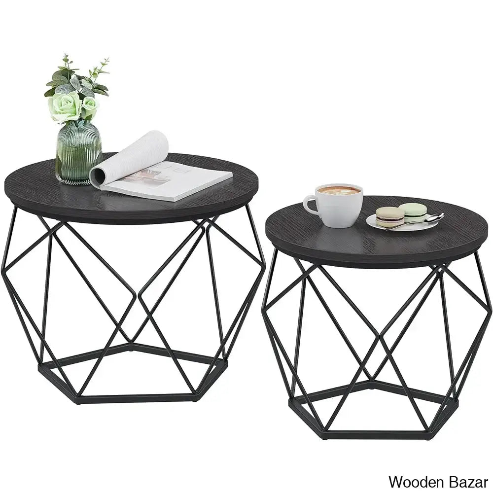 Keemya Coffee And Center Table Black