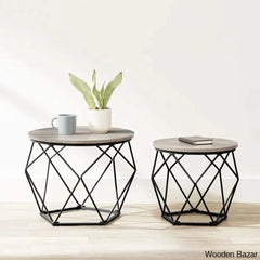 Keemya Coffee And Center Table Greige