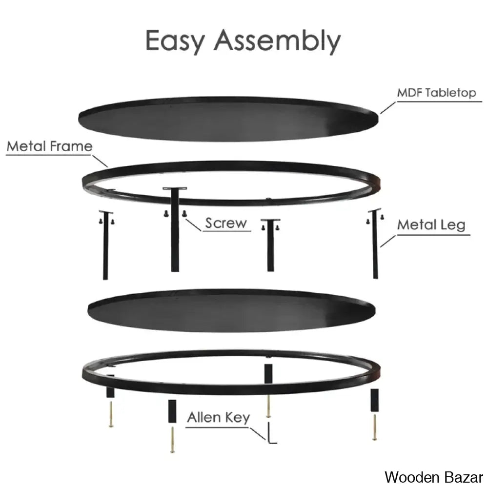 Kensei Nesting Coffee And Center Table