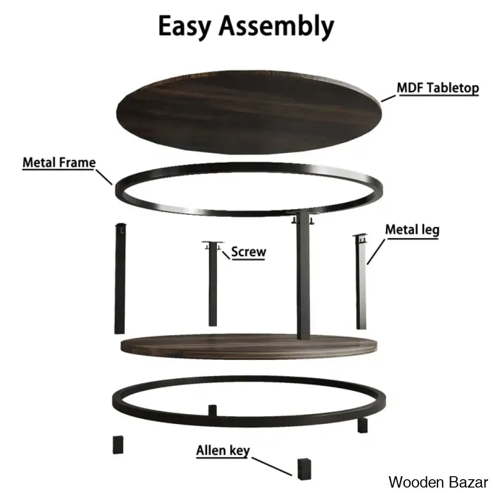 Kensei Nesting Coffee And Center Table