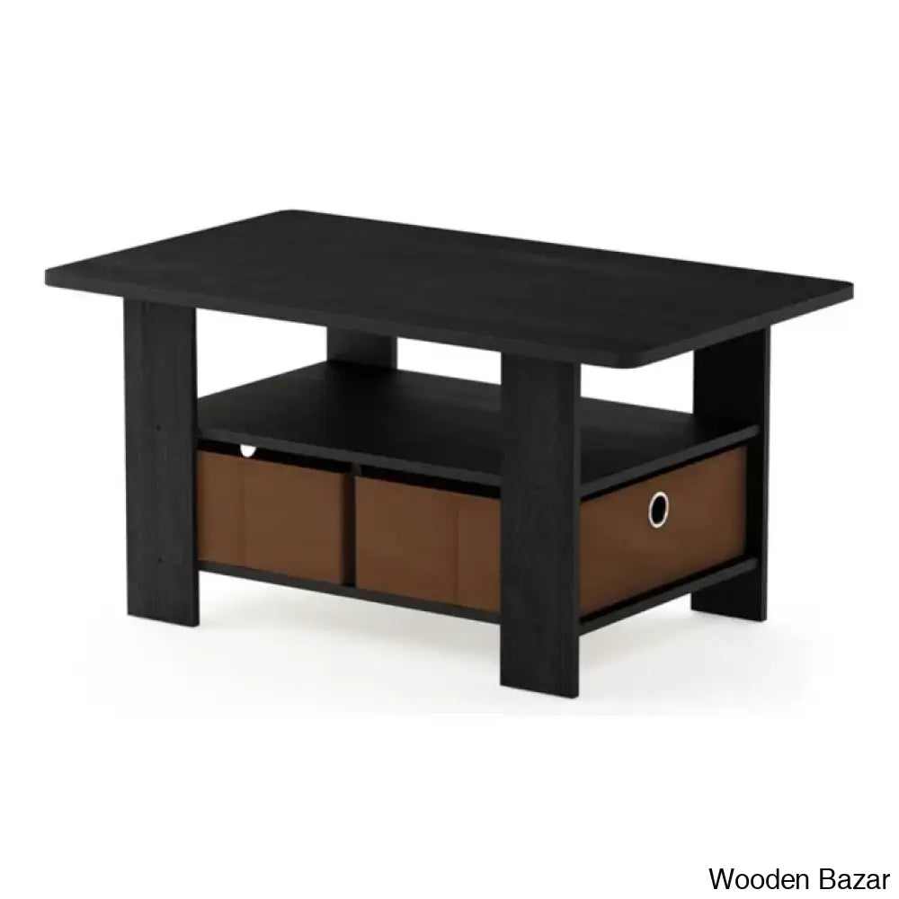 Kentony Coffee And Center Table With Bin Drawer