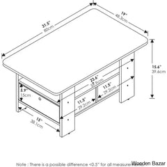 Kentony Coffee And Center Table With Bin Drawer