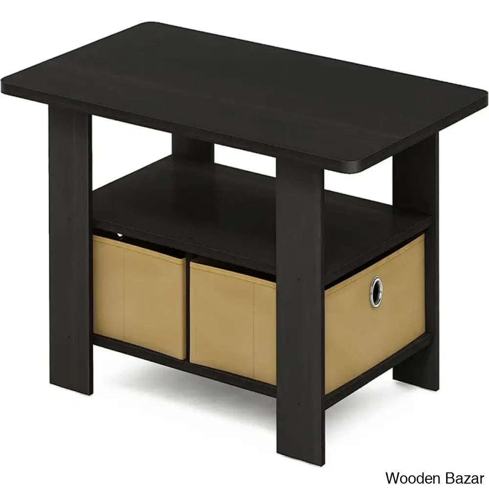 Kentony Coffee And Center Table With Bin Drawer