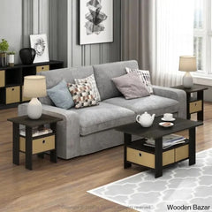 Kentony Coffee And Center Table With Bin Drawer