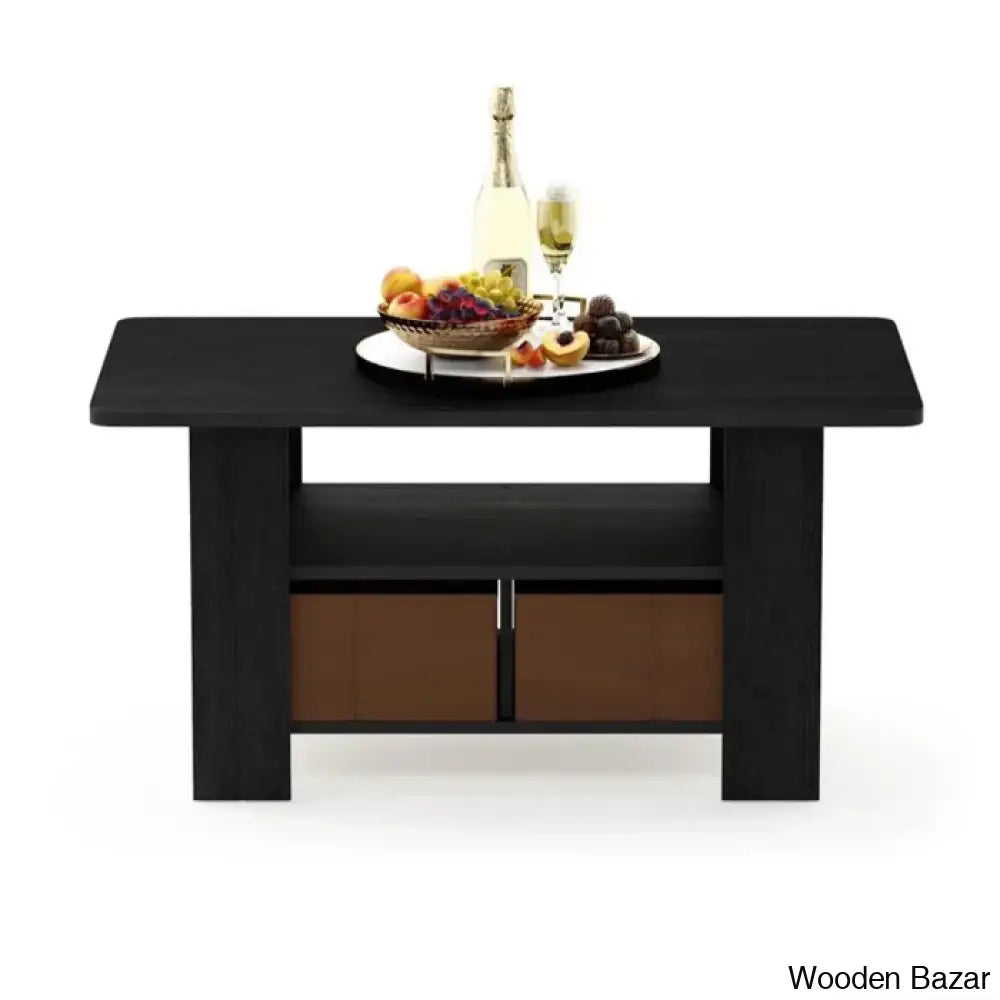 Kentony Coffee And Center Table With Bin Drawer