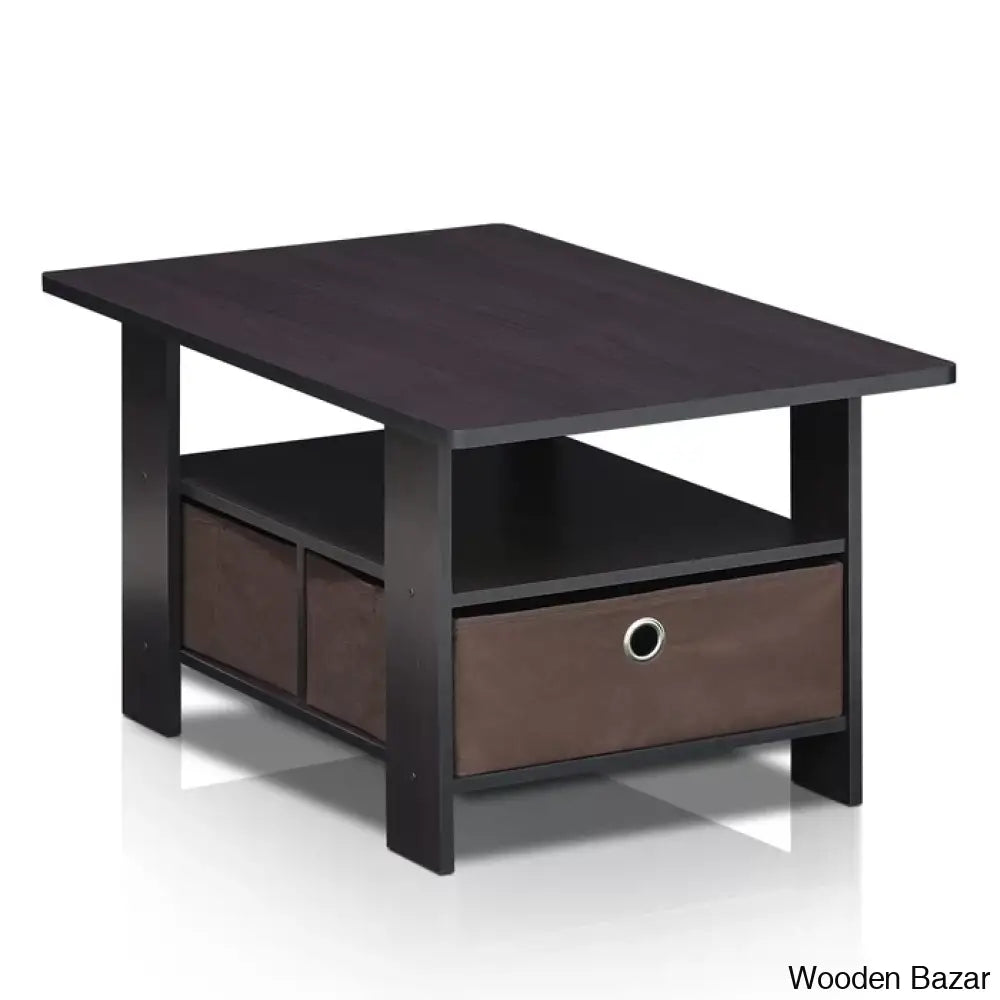 Kentony Coffee And Center Table With Bin Drawer