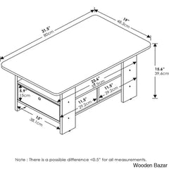 Kentony Coffee And Center Table With Bin Drawer