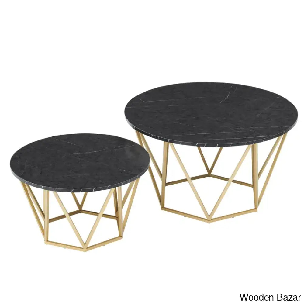 Kezlinen Stylish (Set Of 2) Coffee And Center Table