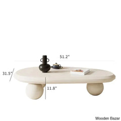 Khattabe Modern Three Legged Coffee And Center Table