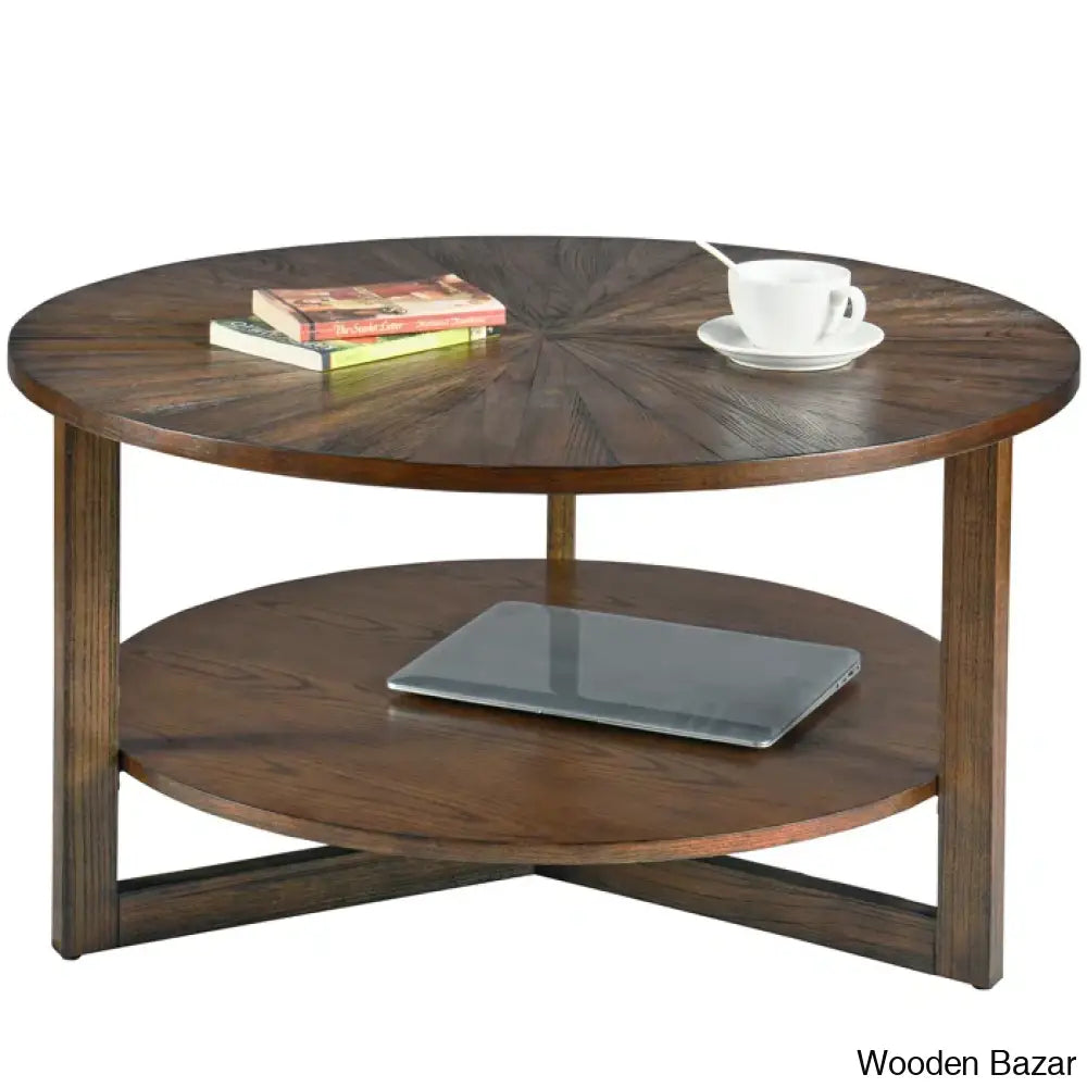 Khodie Latest Coffee And Center Table - Wooden Bazar