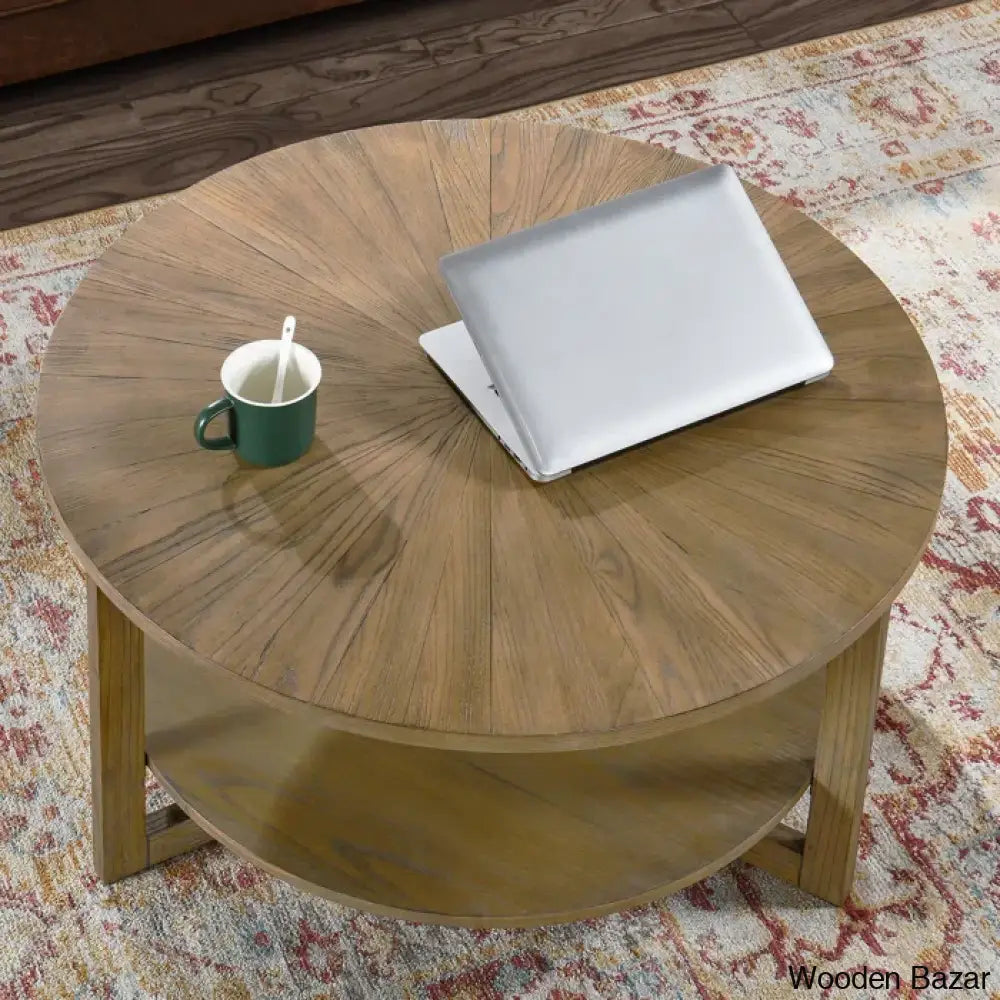 Khodie Latest Coffee And Center Table - Wooden Bazar