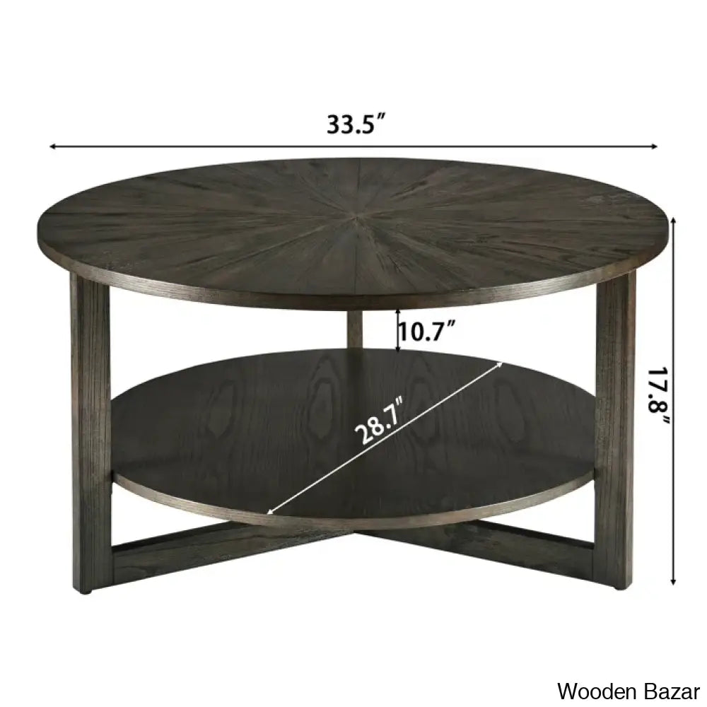 Khodie Latest Coffee And Center Table - Wooden Bazar