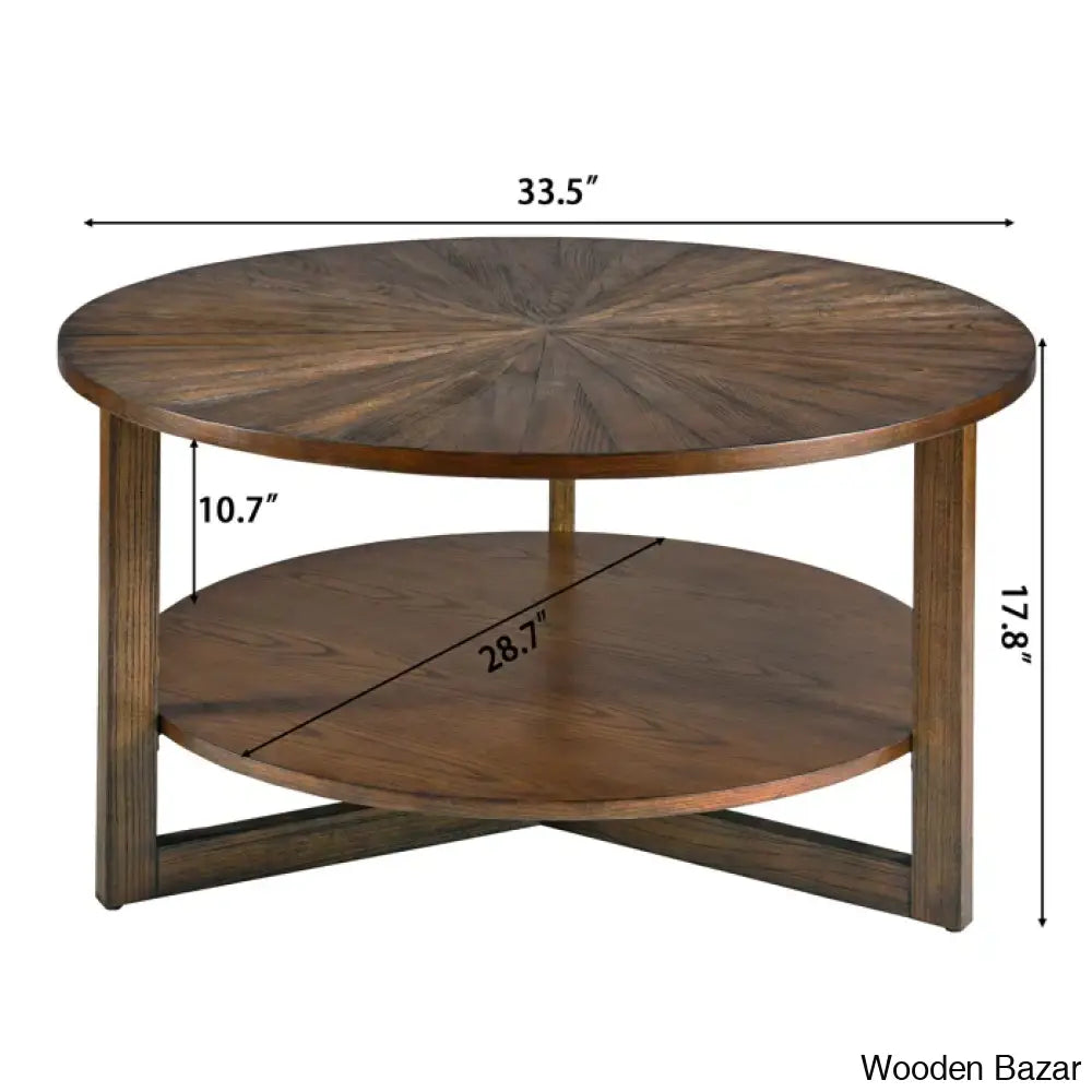 Khodie Latest Coffee And Center Table - Wooden Bazar