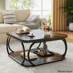 Kim Luxury Coffee And Center Table - Wooden Bazar