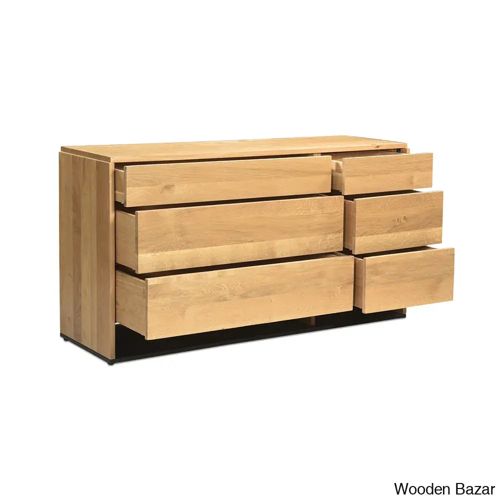 Kipling 6 Chest Of Drawers With Timeless Tresures - Wooden Bazar