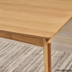 Kipling Chic Modern Dining Table In Teak Wood Design