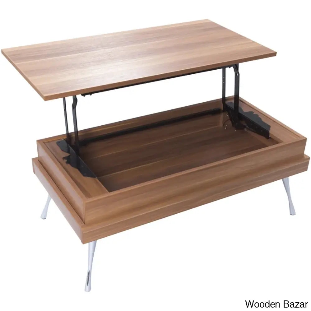 Kitzmillero Lift Top Coffee And Center Table With Storage